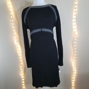DKNY DRESS NWT KNIT BLACK LONG SLEEVE XLG